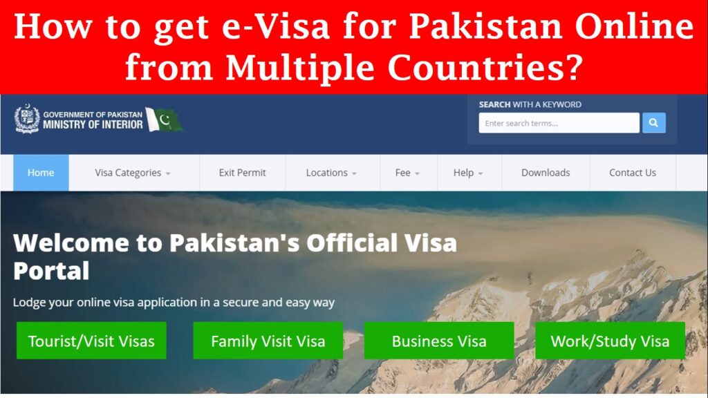 e-Visa for Pakistan